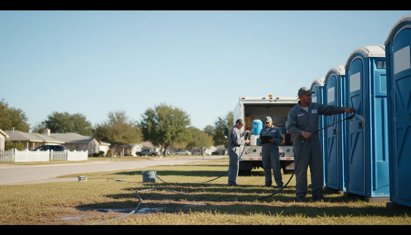 Long-Term Portable Toilet Rental in Belleville, IL near me